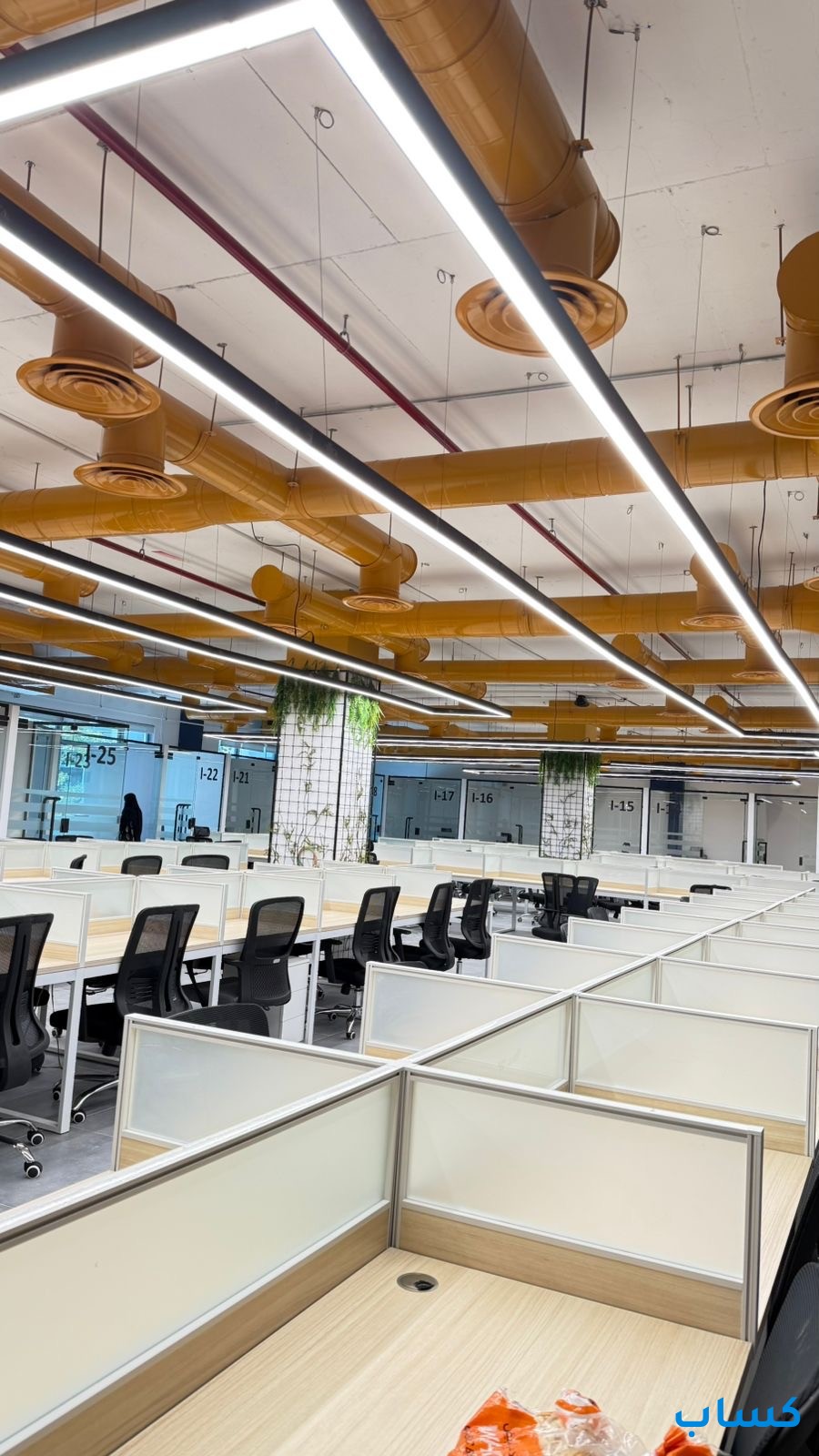 مكاتب للايجار بمساحات مختلفه