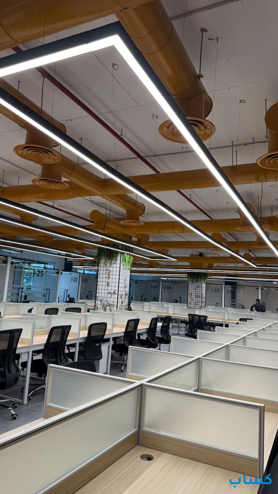 مكاتب للايجار بمساحات مختلفه